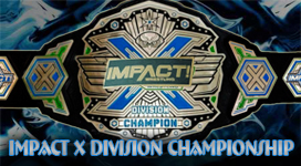 Impact X Division Championship Title History